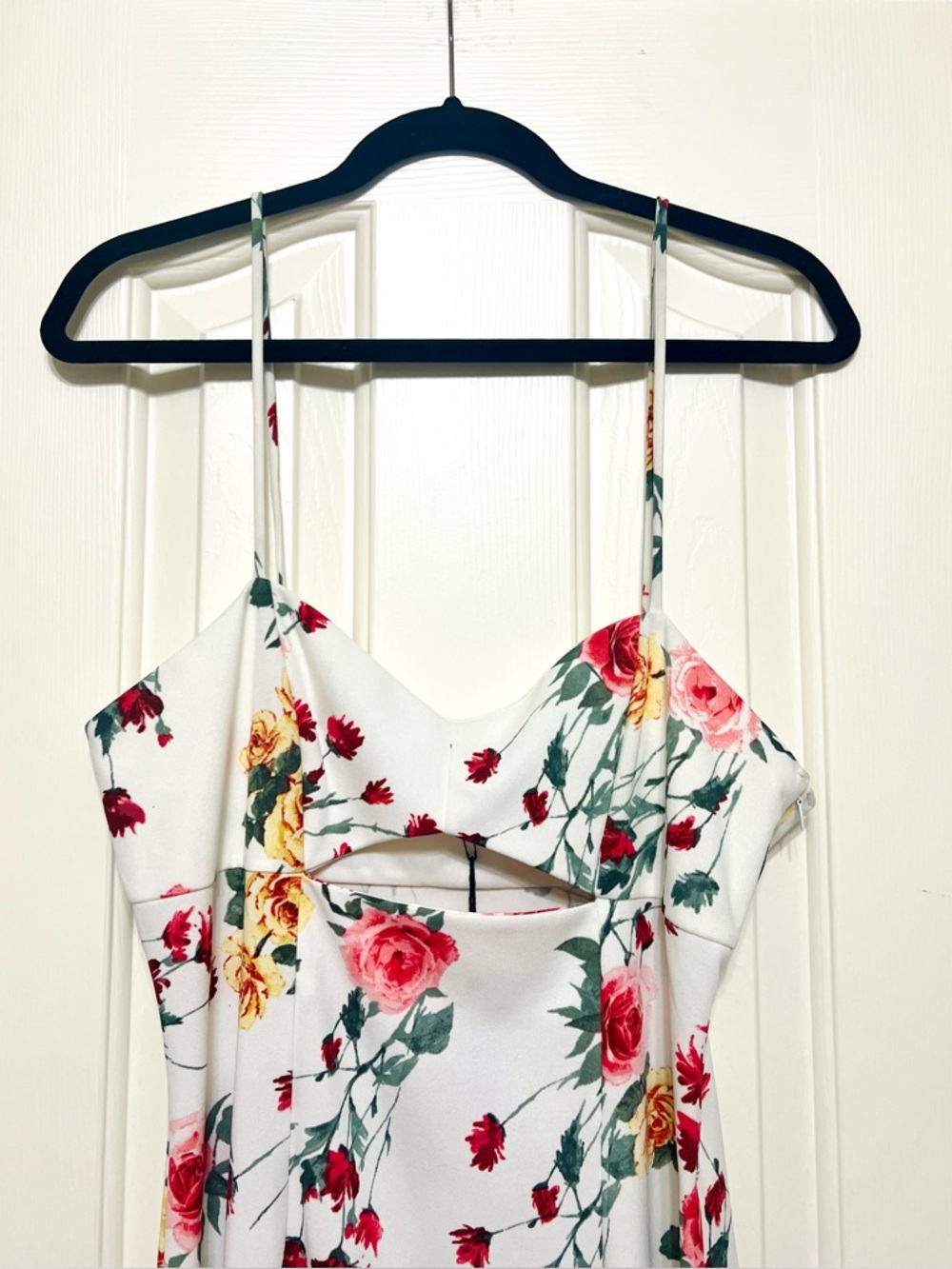 NWT Elegant Floral Mermaid Midi Dress - Picture 10 of 15